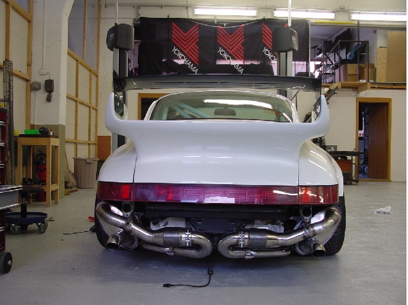 RSR Auspuff Porsche 964