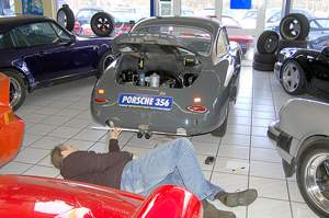 Porsche 965 - Aufmaß beim Kunden