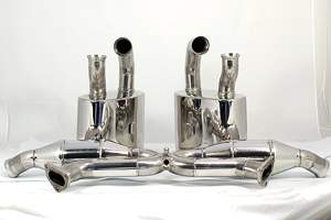 Porsche 993 - Katkreuz und Endschalldämpfer