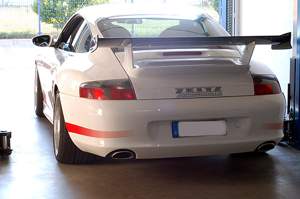 Porsche 996 GT - Endschalldämpfer