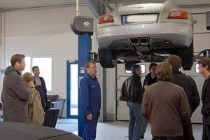 Chrysler Crossfire - Treffen und Soundscheck bei DW-Technik und Montage